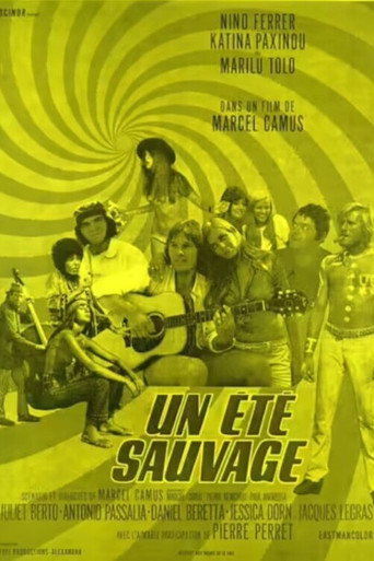 Póster de Un été sauvage