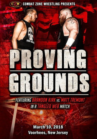 Póster de CZW Proving Grounds 2018