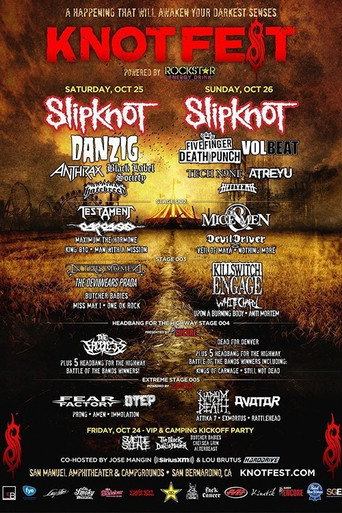 Póster de Slipknot - Live at KnotFest 2014 (Day 1)