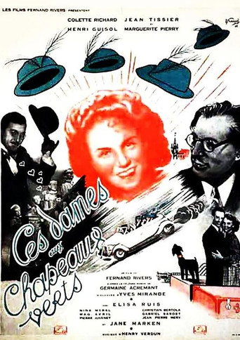 Póster de Ces dames aux chapeaux verts