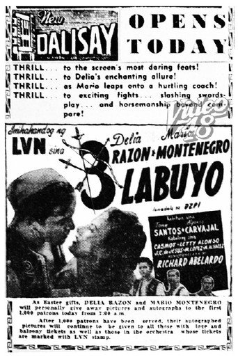 Póster de Tatlong Labuyo