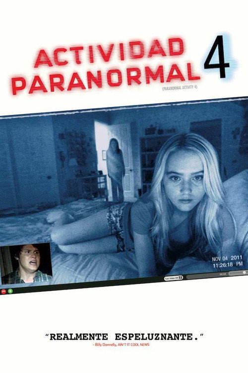 Póster de Actividad Paranormal 4