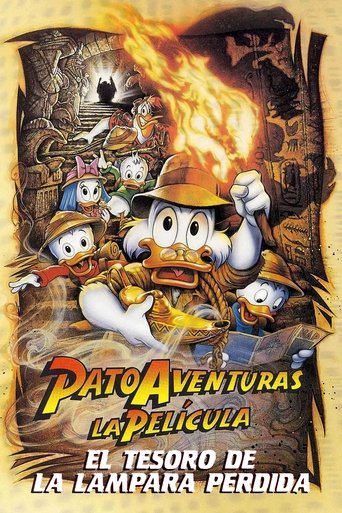 Póster de Patoaventuras la película: El tesoro de la lámpara perdida