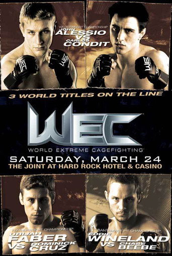 Póster de WEC 26: Condit vs. Alessio