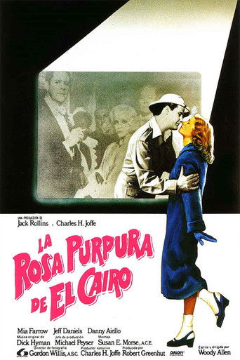 Póster de La rosa púrpura de El Cairo