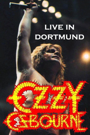 Póster de Ozzy Osborne Live in Dortmund