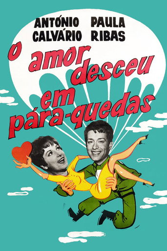 Póster de O Amor Desceu em Pára-Quedas