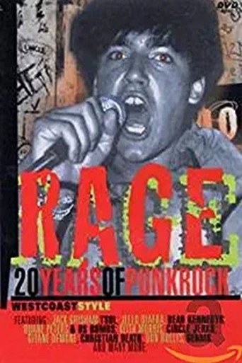 Póster de Rage: 20 Years of Punk Rock West Coast Style