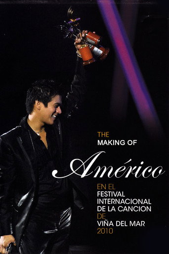 Póster de The Making Of "Américo en el Festival Internacional de la Canción de Viña del Mar 2010"