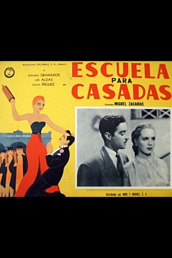 Póster de Escuela para casadas
