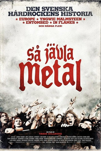 Póster de Så jävla metal