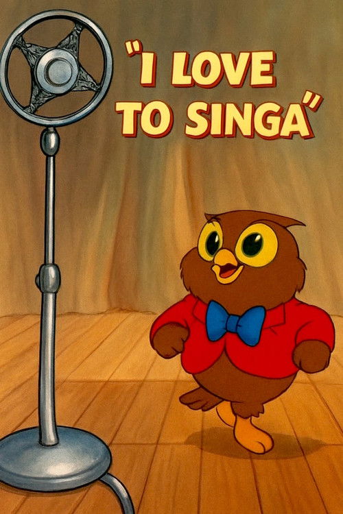 Póster de I Love to Singa