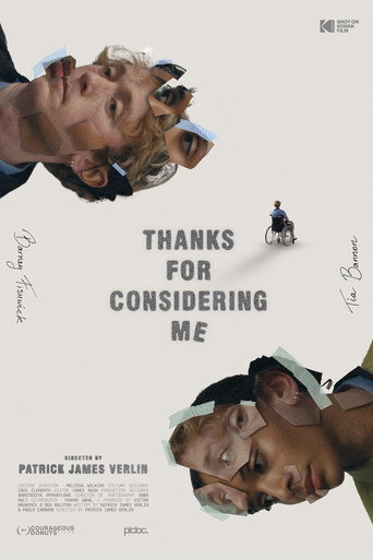 Póster de Thanks for Considering Me
