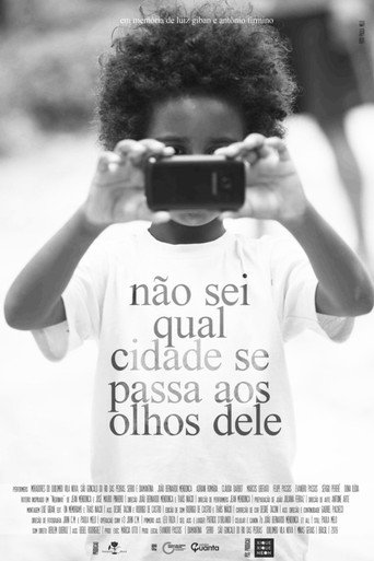 Póster de Não Sei Qual Cidade se Passa aos Olhos Dele