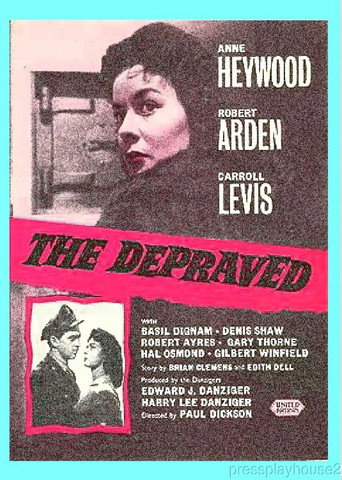Póster de The Depraved