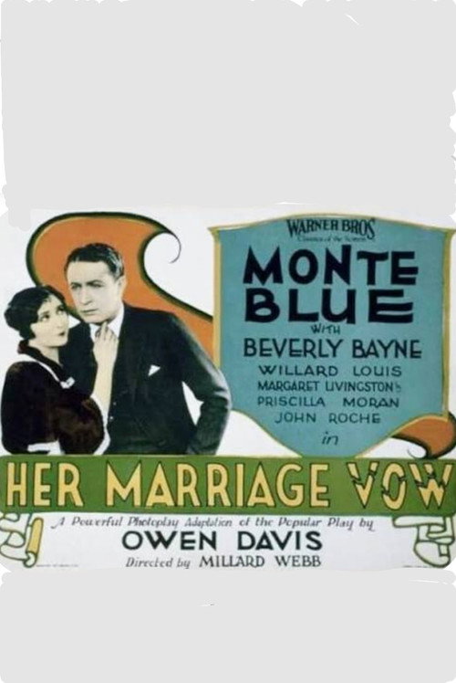 Póster de Her Marriage Vow