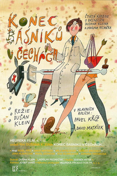 Póster de Konec básníků v Čechách...
