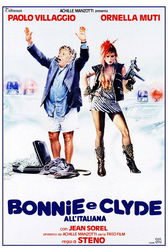 Póster de Bonnie e Clyde all'italiana