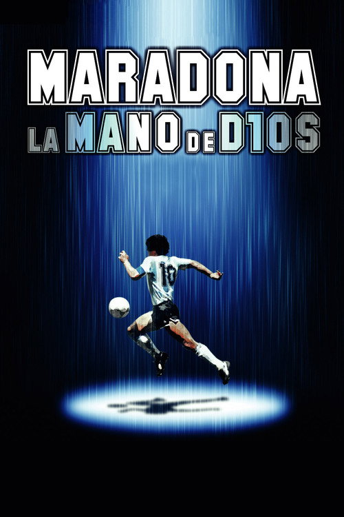 Póster de Maradona la Mano de Dios