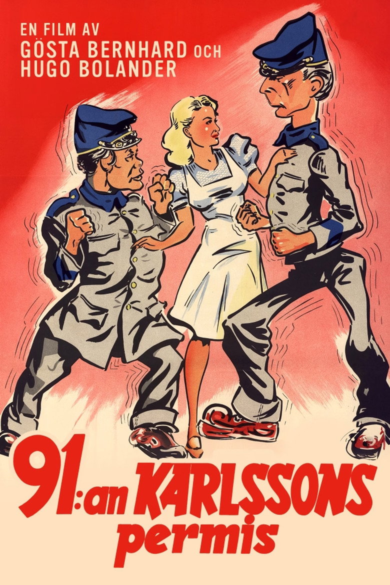 Póster de 91:an Karlssons permis