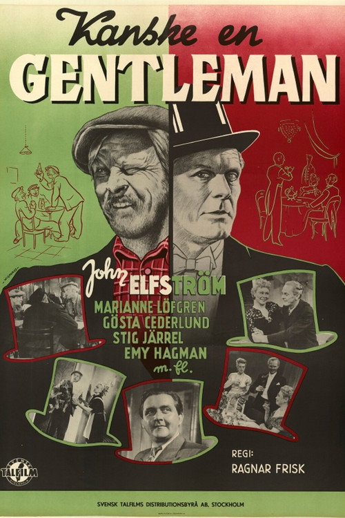 Póster de Kanske en gentleman