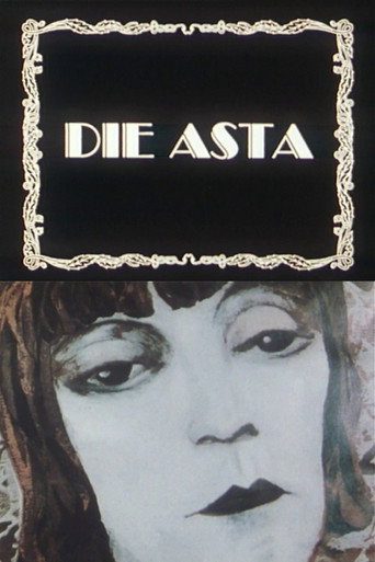 Póster de Die Asta - portræt af Asta Nielsen