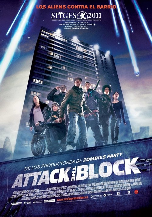 Póster de Ataque al bloque