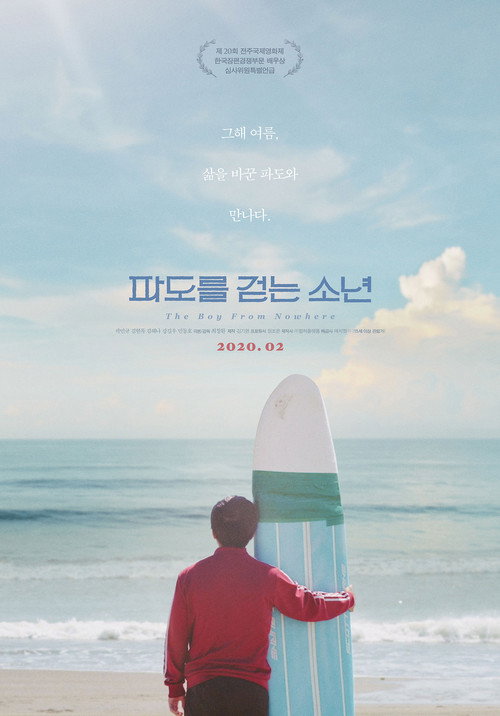 Póster de 파도를 걷는 소년