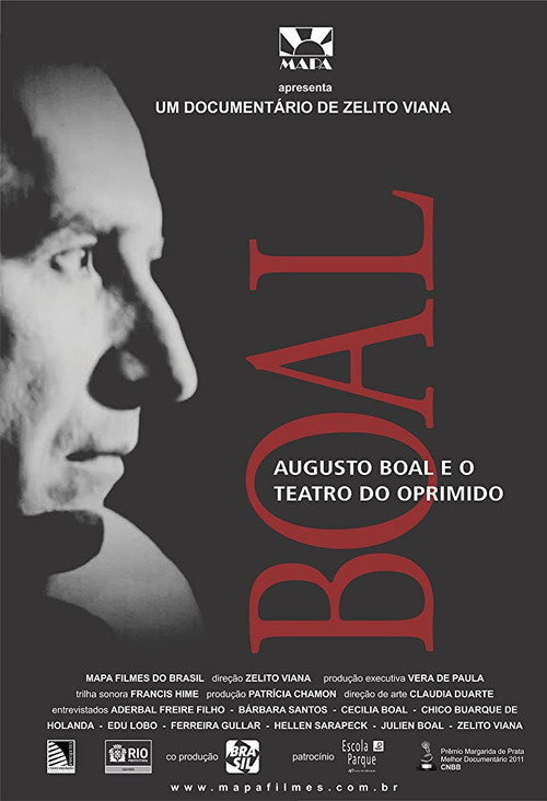 Póster de Augusto Boal e o Teatro do Oprimido