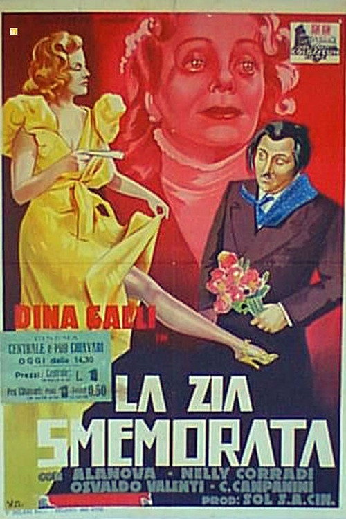 Póster de La zia smemorata