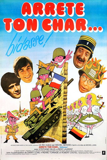 Póster de Arrête ton char... bidasse !