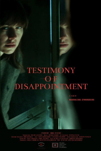 Póster de Testimony of Disappointment