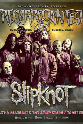 Póster de Slipknot - Live at Resurrection Fest EG 2025