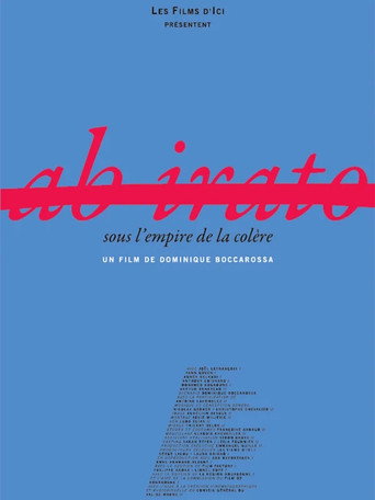 Póster de Ab Irato, sous l'empire de la colère