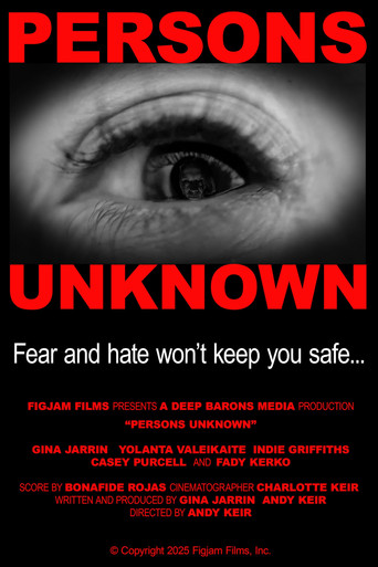 Póster de Persons Unknown