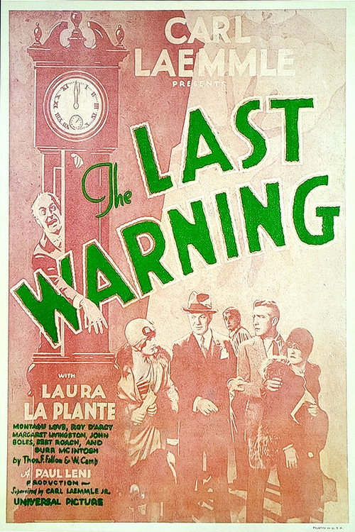 Póster de The Last Warning