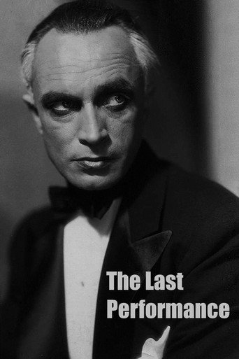 Póster de The Last Performance