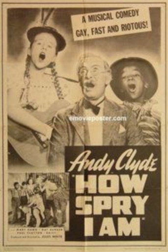 Póster de How Spry I Am