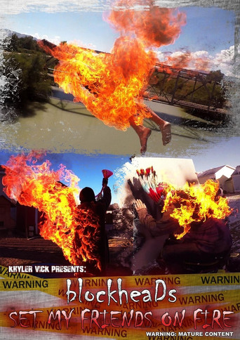 Póster de BlockheaDs Set My Friends On Fire