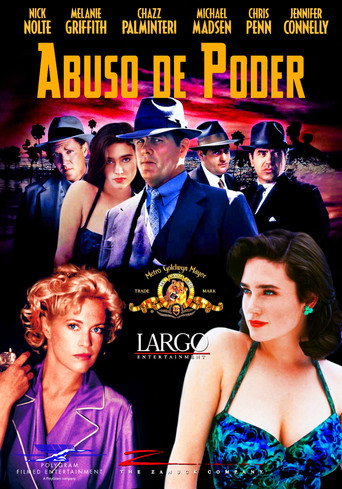 Póster de Abuso de poder