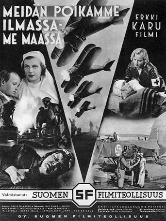 Póster de Meidän poikamme ilmassa – me maassa