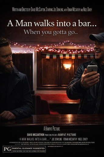 Póster de A Man Walks Into a Bar...