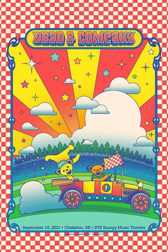 Póster de Dead & Company: 2021-09-10 DTE Energy Music Theatre, Clarkston, MI