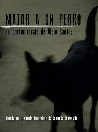 Póster de Matar a un perro