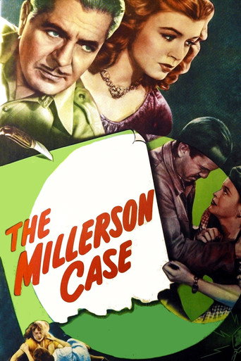 Póster de The Millerson Case