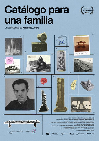 Póster de Catálogo para una familia