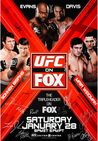 Póster de UFC on Fox 2: Evans vs. Davis