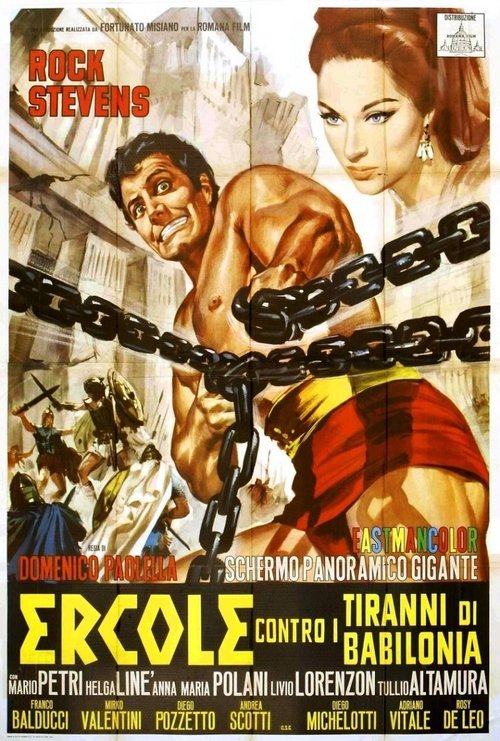 Póster de Ercole Contro i Tiranni di Babilonia