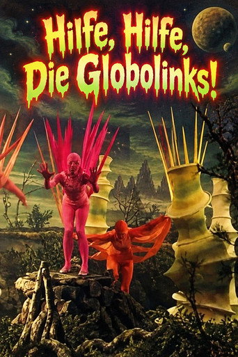 Póster de Hilfe, Hilfe, die Globolinks!