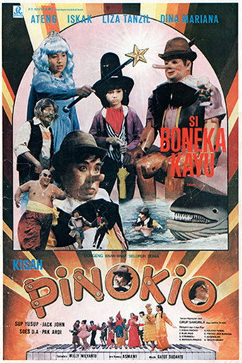 Póster de Si Boneka Kayu, Pinokio